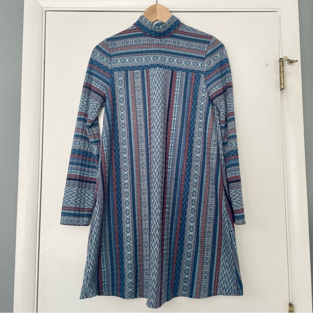 ALTAR’D STATE Long Sleeved Aztec Women’s Dress, Small